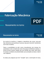 Fabricação Mecânica - Aula 9 - Roscamento No Torno1