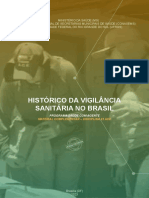 Histórico da Vigilância Sanitária no Brasil desde 1820
