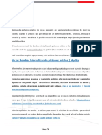 Funcionamiento de Las Bombas Hidráulicas de Pistones Axiales - Hydba