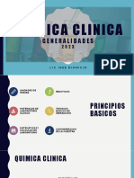 Quimica Clinica: Generalidades