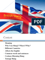 British Slang