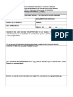 GSST-PCS-F-032 Formato para Interponer Quejas Por Presunto Acoso Laboral