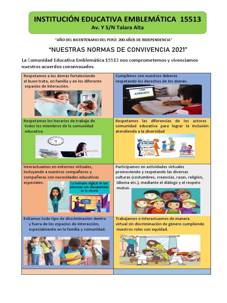 Institución Educativa Emblemática 15513: 