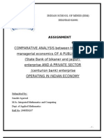 Assignment ON: Indian School of Mines (Ism)