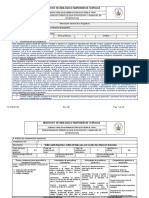 Instrumentacion Didactica (FORMULACION Y EVALUACION DE PROYECTOS) - MIXTO