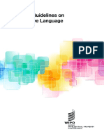 WIPO Guidelines On Inclusive Language