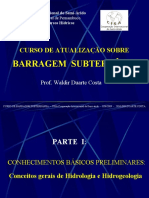 Barragem Subterrânea: Curso de Atualização Sobre