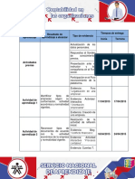 Cronograma de Actividades