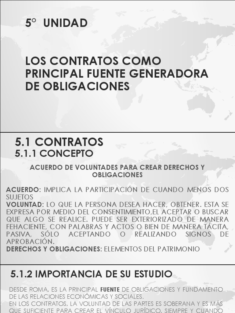 Contratos: Fuentes y Elementos Esenciales | PDF | Guardián legal ...