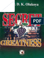 The Secret of Greatness - D K Olukoya