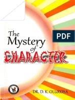 The Mystery of Character — D K Olukoya
