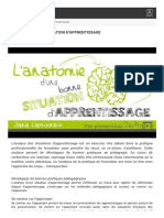 ANATOMIE D'UNE SITUATION D'APPRENTISSAGE - PEDAGOFORM #LE BLOG Pédagogie Formation - 1667933459206