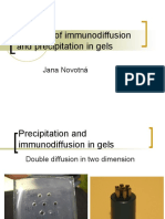 Methods of Immunodiffusion and Precipitation in Gels: Jana Novotná