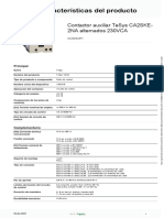 TeSys K - D - SK (Contactores Auxiliares) - CA2SKE20P7