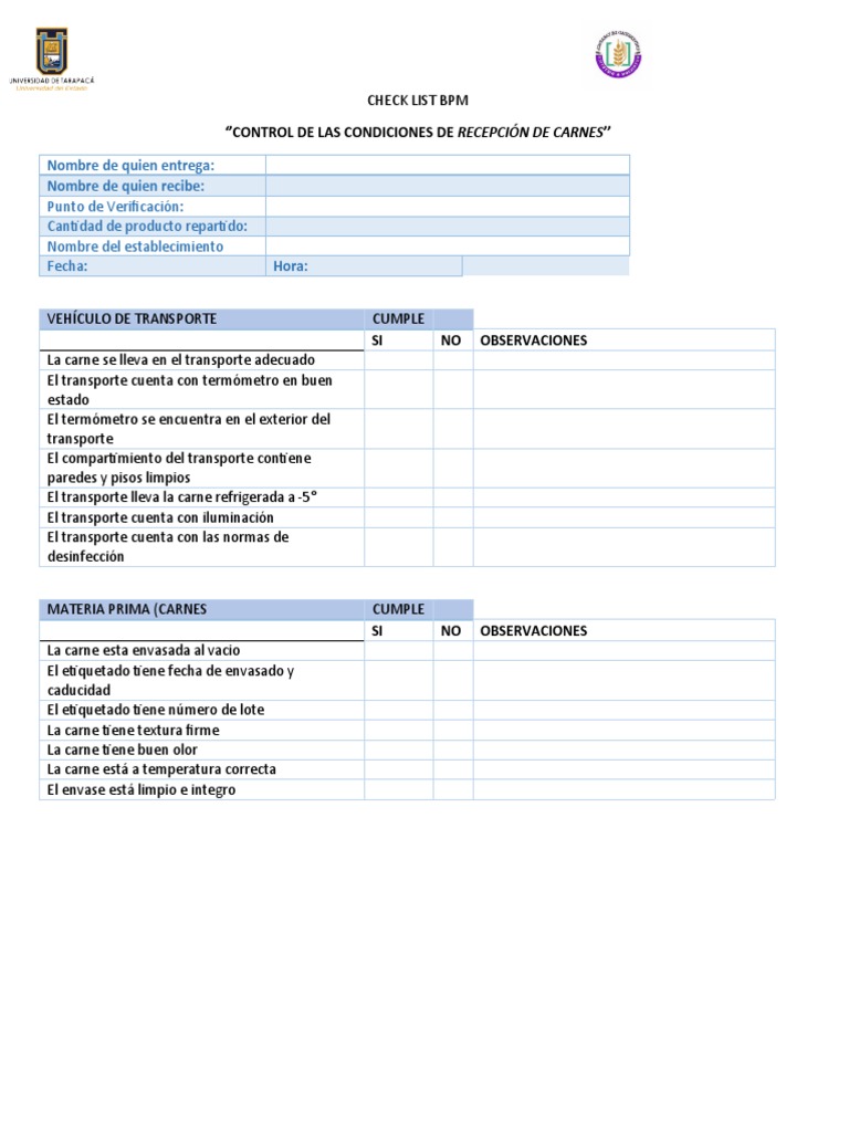 Check List BPM PDF