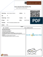 E-Ticket For Aga Khan Palace Building, Pune