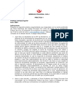 Derecho procesal civil I: Análisis de caso sobre accidente de tránsito y recursos interpuestos