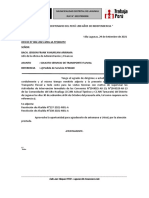 Solicitud de servicio de transporte fluvial para supervisión de actividades