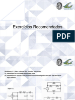 Circuitos Elétricos Resistivos Exercícios