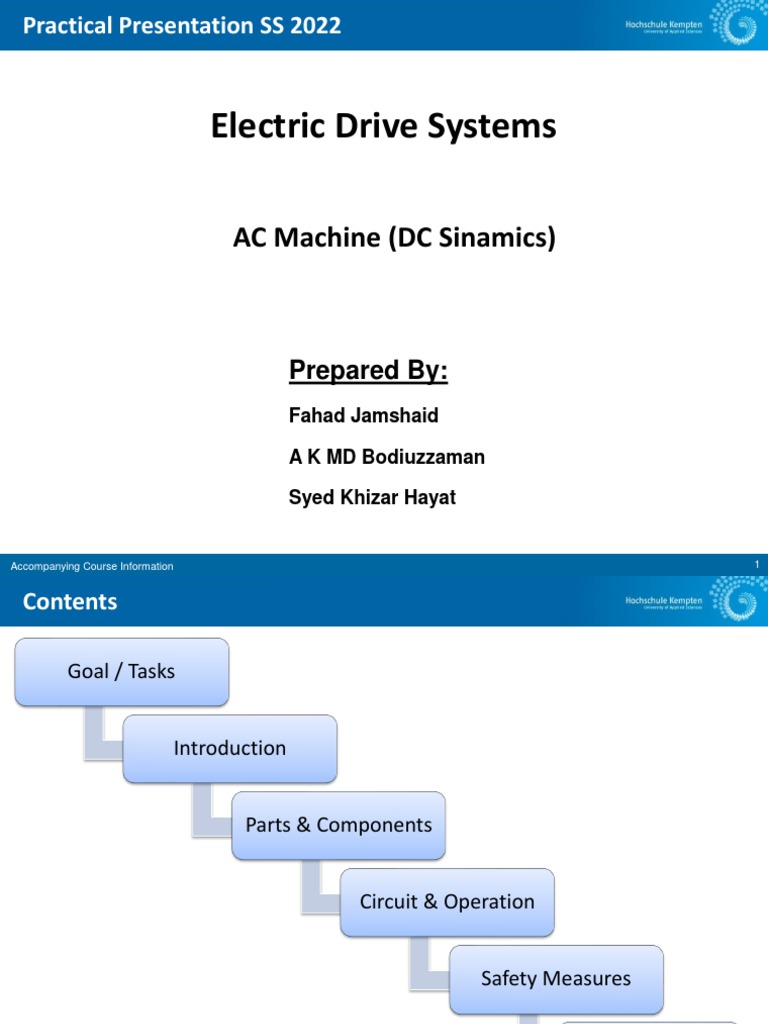 Electric Drive Systems AC Machine (DC Sinamics) PDF Electric Motor Rectifier