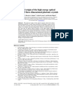 OE15_17754 (2007) Physical Origin of the High Energy Optical Response 3D PCs