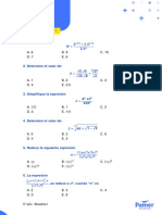 Pamer: - 5° Año - Semana 1