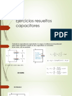 Presentación de Ejercicios Resueltos Capacitores 2023