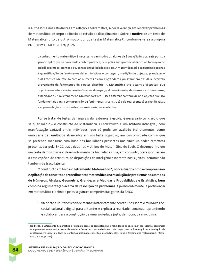 Letramento Matemático | PDF | Matemática | Science