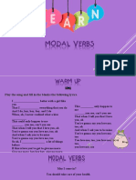 Unit 7 Modal verbs