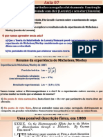 Aula 07 - Sobre o Movimento de Partculas Carregadas Eletricamente. A Construo