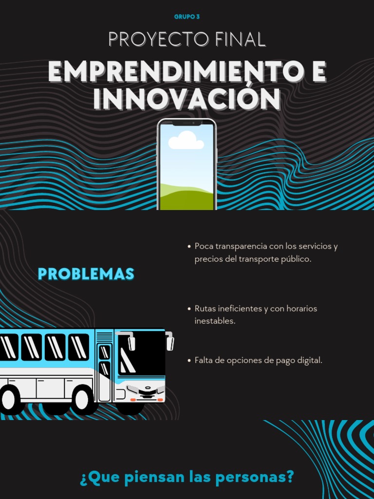 Proyecto Final Emprendimiento e Innovación | PDF