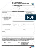 Driver Outside QC Form