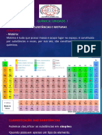 Química: Unidade-I: Substâncias E Misturas - Matéria
