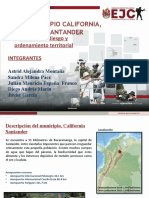 Municipio California, Santander: Gestión Del Riesgo y Ordenamiento Territorial Integrantes