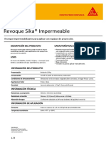 Revoque Sika Impermeable