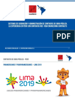 Sistemas de Asignación y Administración de Contratos de Obra Pública. La Experiencia en Perú Con Contratos NEC-New Engineering Contracts