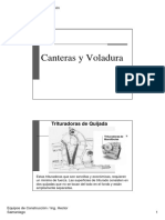 Clase 2A - Canteras y Voladura