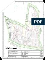 Planta baixa de terreno com medidas