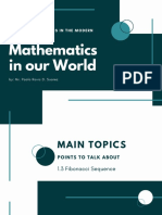Ge 04: Mathematics in The Modern World