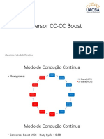Conversor CC-CC Boost em MCC e MCD