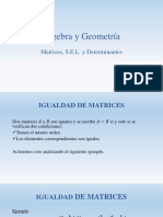 Igualdad de Matrices