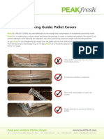 Packing Guide: Pallet Covers: Fresh Fresh Fresh Fresh