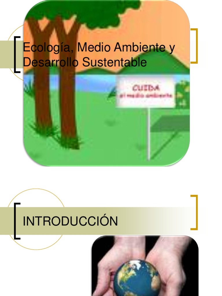 Cap. 1. Ecologia, Medio Ambiente y Desarrollo Sostenible | PDF ...