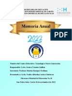 Memoria 2022 No Gubernamental Ddi-26 Itng