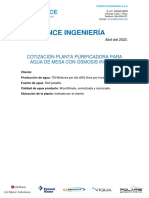 Cotización Planta 720 Bidones Actualizada Completa