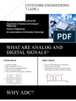 Embedded Systems Engineering Lecture 07 (ADC)