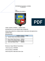 Informe de Laboratorio 2 - Quimica