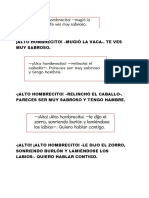 ¡Alto Hombrecito! - Mugió La Vaca-. Te Ves Muy Sabroso