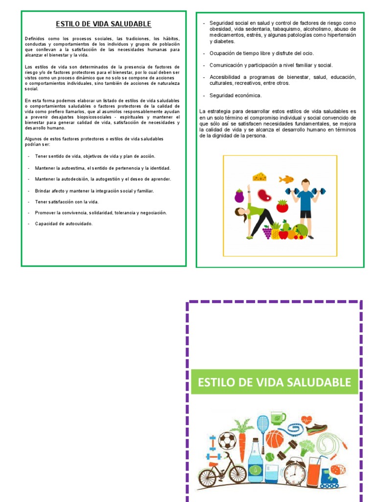 estilo de vida saludable | PDF | Comportamiento | Bienestar