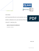 Informe Medellin Mapa de Ruido